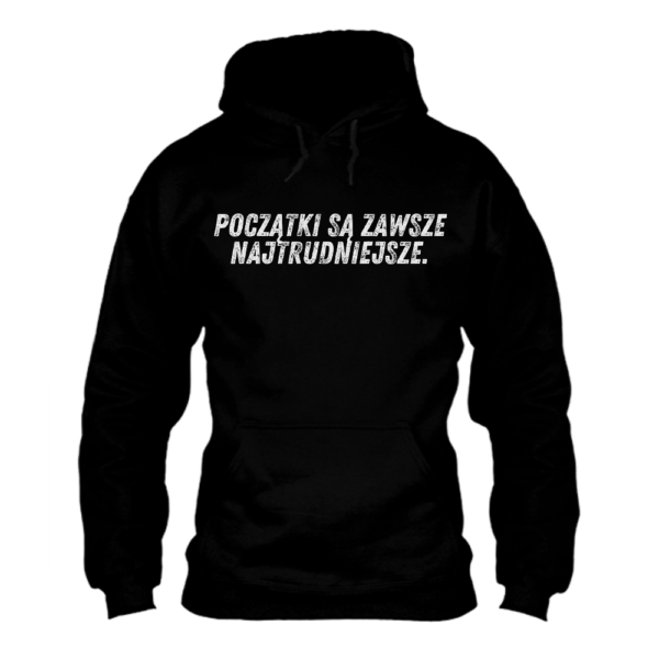 Bluza motywacyjna na siłownie - Początki