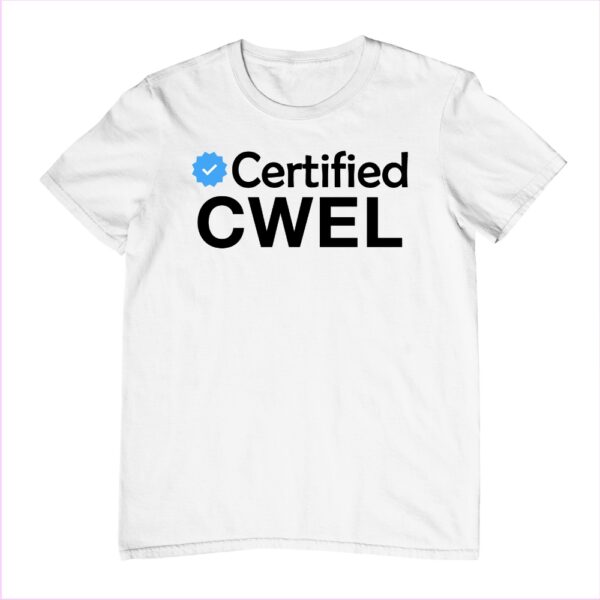 Śmieszna Koszulka Certified CWEL - obrazek 2